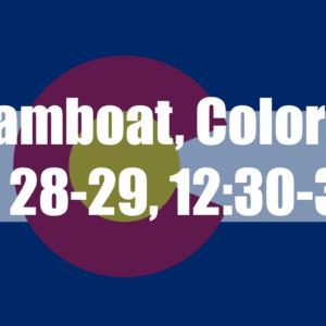 Steamboat, Colorado<br>July 28-29, 12:30-3pm